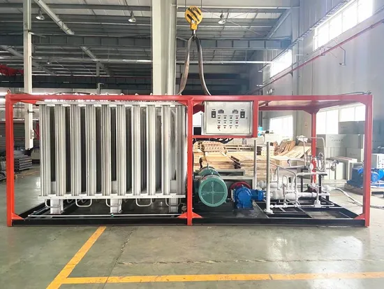 Fabricante de equipamento de bomba de enchimento de cilindro criogênico Unidade de bombeamento de dióxido de carbono Lco2